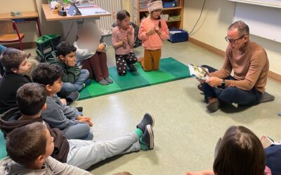 Frank Wagner liest zum Bundesweiten Vorlesetag an unserer Schule