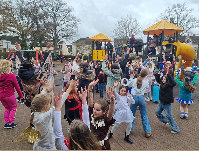 Fasching an der Grundschule Sankt Josef