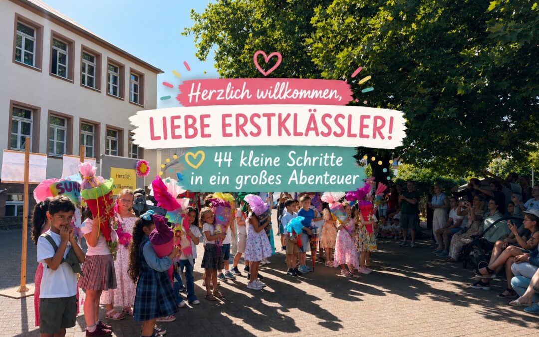 Herzlich willkommen, liebe Erstklässler! 🎒☀️