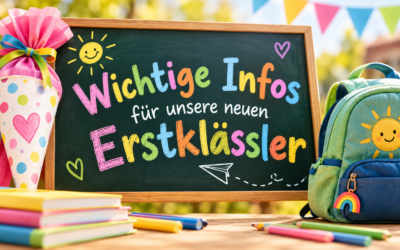 🎒 Einschulung 2027 – Wichtige Informationen für unsere Schulanfänger!